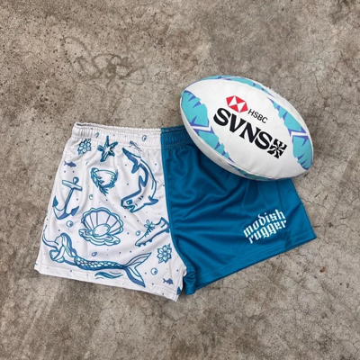 Rugby is for every body. So why aren’t rugby shorts? Check out Moddish Rugger!